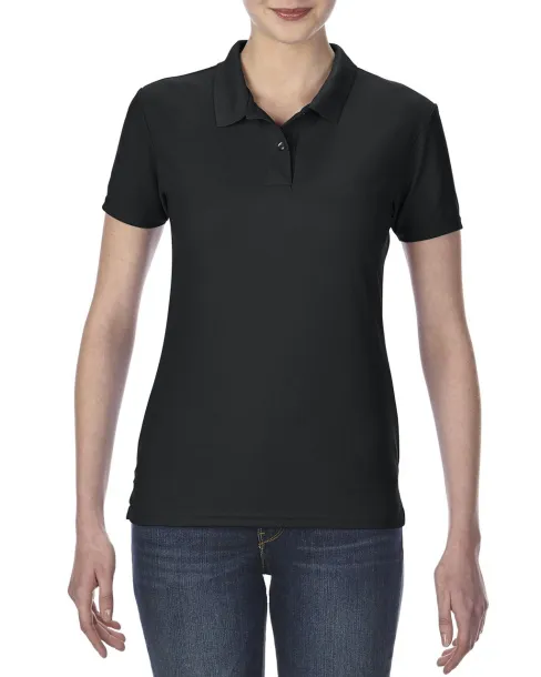  PERFORMANCE® LADIES' DOUBLE PIQUÉ POLO - Gildan Black