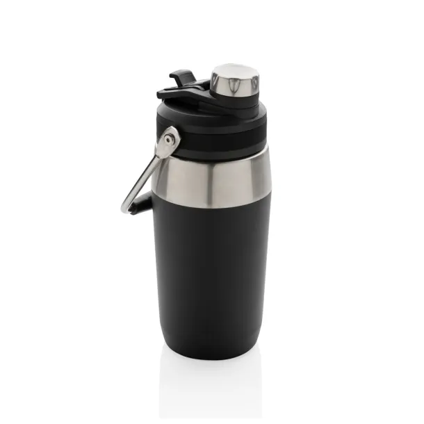  Vacuum stainless steel dual function lid bottle 500ml - XD Collection Black 