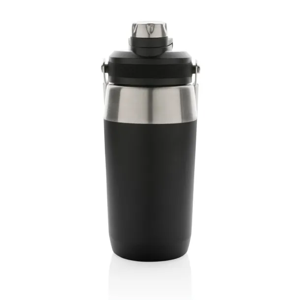  Vacuum stainless steel dual function lid bottle 500ml - XD Collection Black 