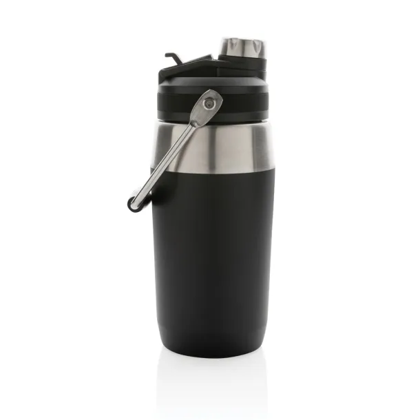  Vacuum stainless steel dual function lid bottle 500ml - XD Collection Black 