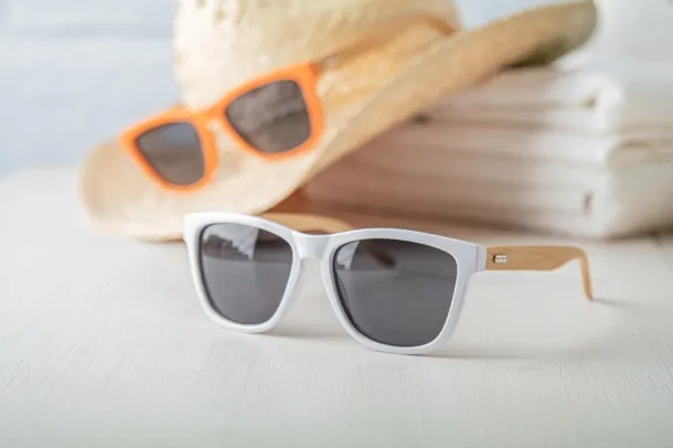 Colobus sunglasses White Natural