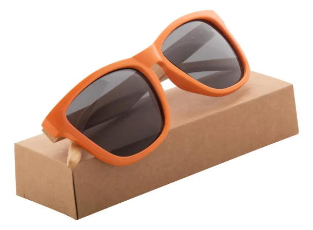 Colobus sunglasses Orange Natural