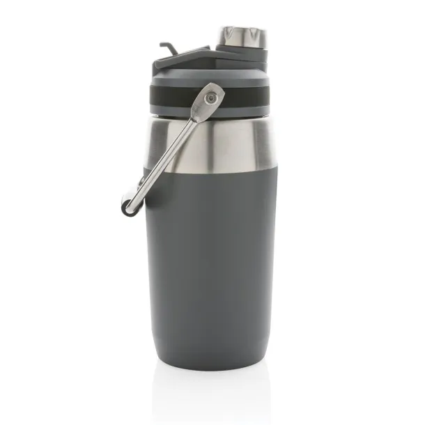  Vacuum stainless steel dual function lid bottle 500ml - XD Collection Anthracite 