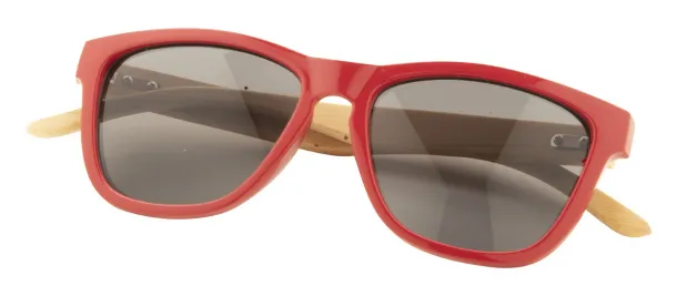 Colobus sunglasses Red Natural