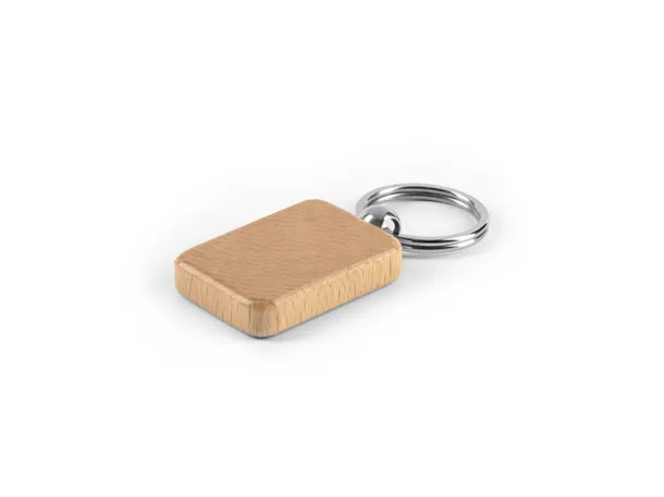 RUSTIC Wooden key holder Cream Bež