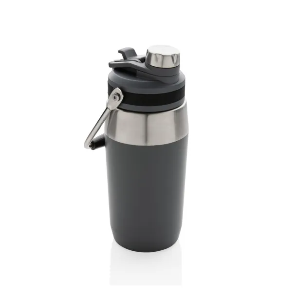  Vacuum stainless steel dual function lid bottle 500ml - XD Collection Anthracite 