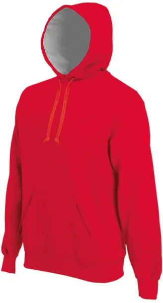  HOODED SWEATSHIRT - Kariban Red