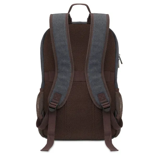 UMEA Computer backpack in canvas Black