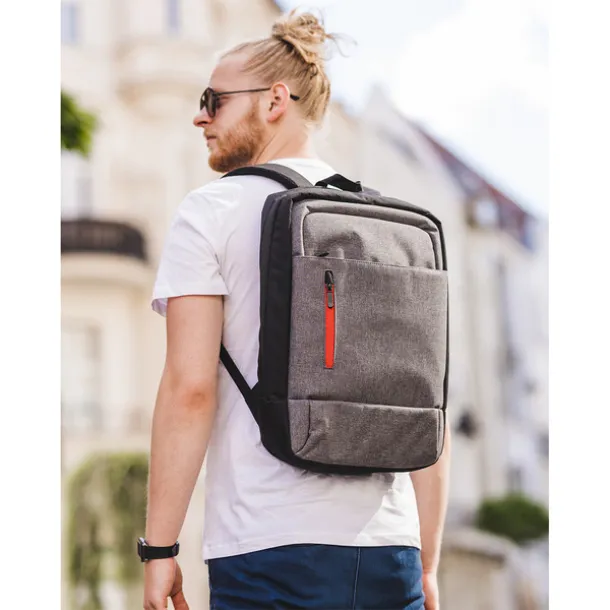 TARANTO backpack for laptop Grey