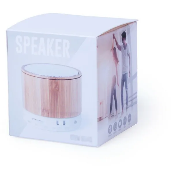  Wireless speaker 3W, radio brown