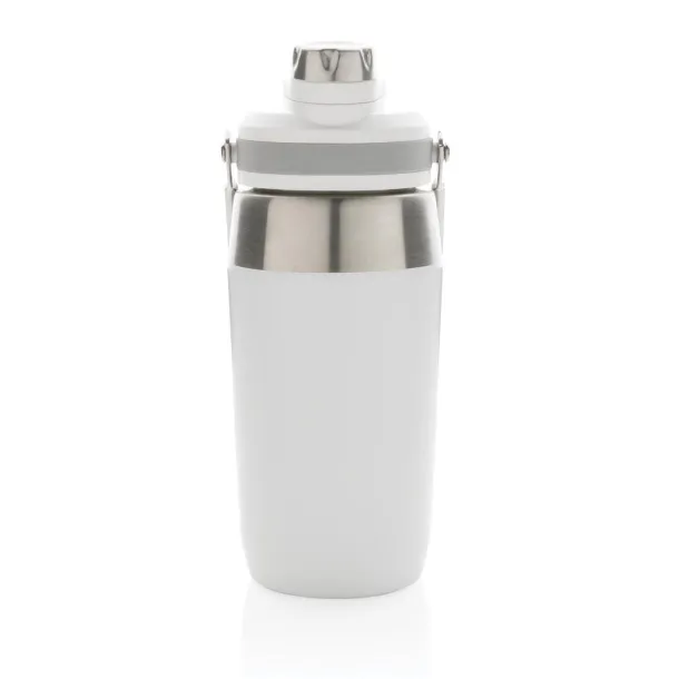  Vacuum stainless steel dual function lid bottle 500ml - XD Collection White 