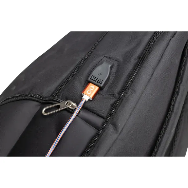 YORK laptop backpack Black