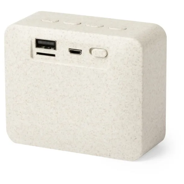  Wheat straw wireless speaker 3W neutral