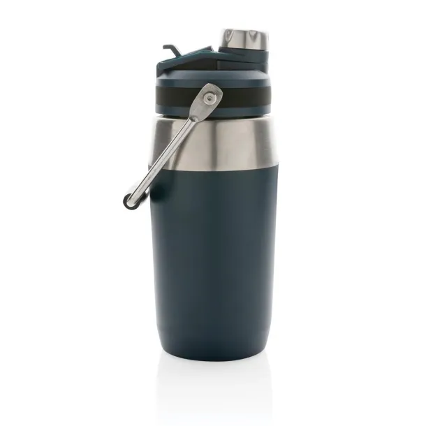  Vacuum stainless steel dual function lid bottle 500ml - XD Collection Navy