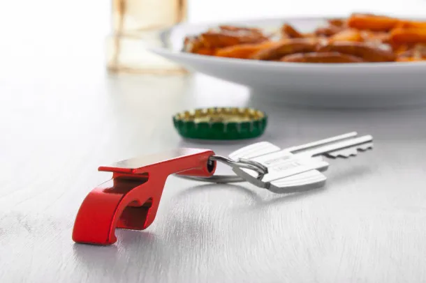 Russel bottle opener Red