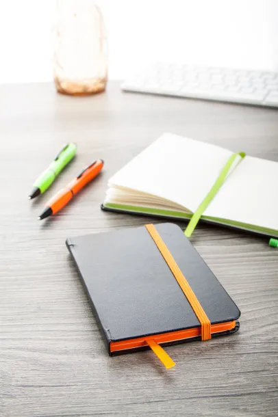 Kolly notebook Black Orange