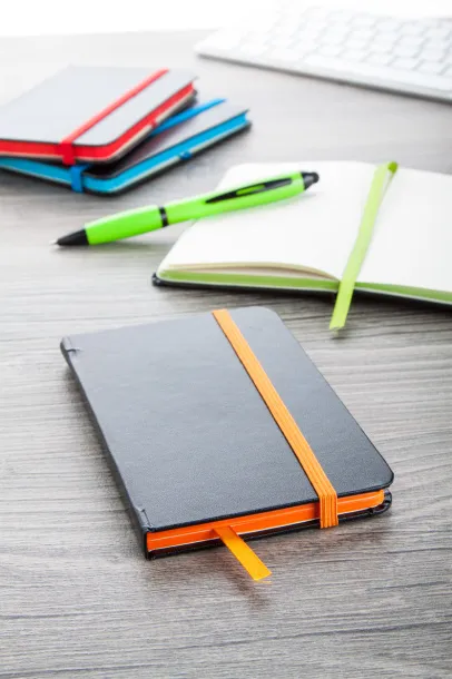 Kolly notebook Black Orange