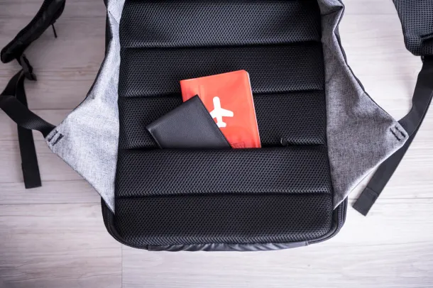 Kailo backpack ash grey Black