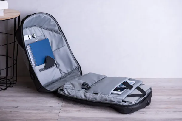 Kailo ruksak ash grey Crna