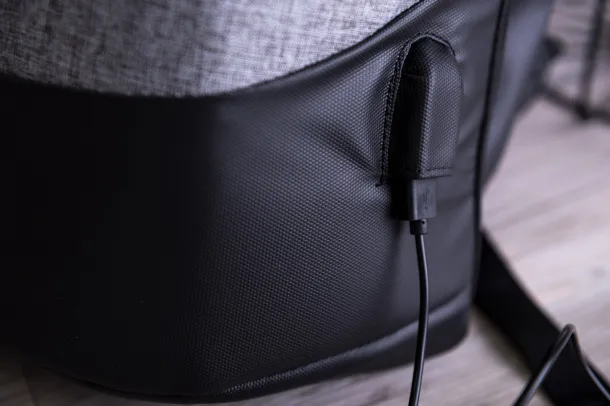 Kailo backpack ash grey Black