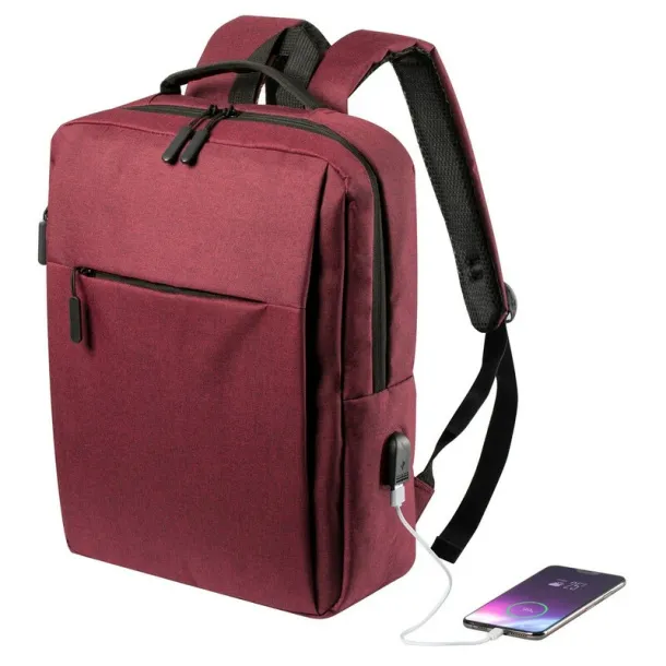  Laptop backpack 15" red