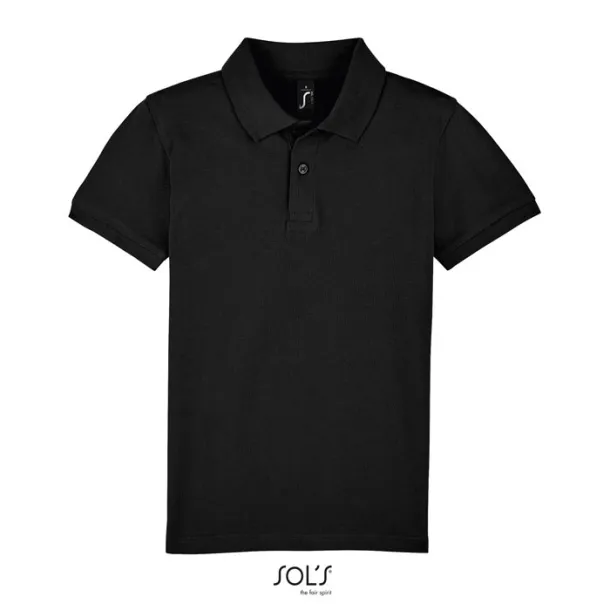 PERFECT KIDS POLO-180g Black