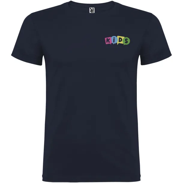Beagle short sleeve kids t-shirt - Roly Navy Blue
