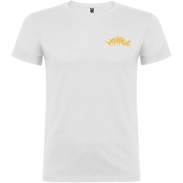 Beagle short sleeve kids t-shirt - Roly White
