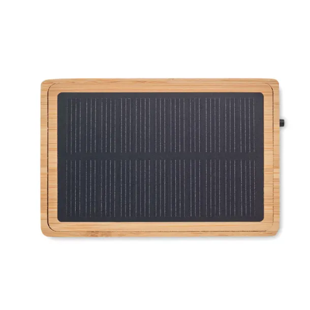 SOLAE Solar bamboo wireless speaker Wood