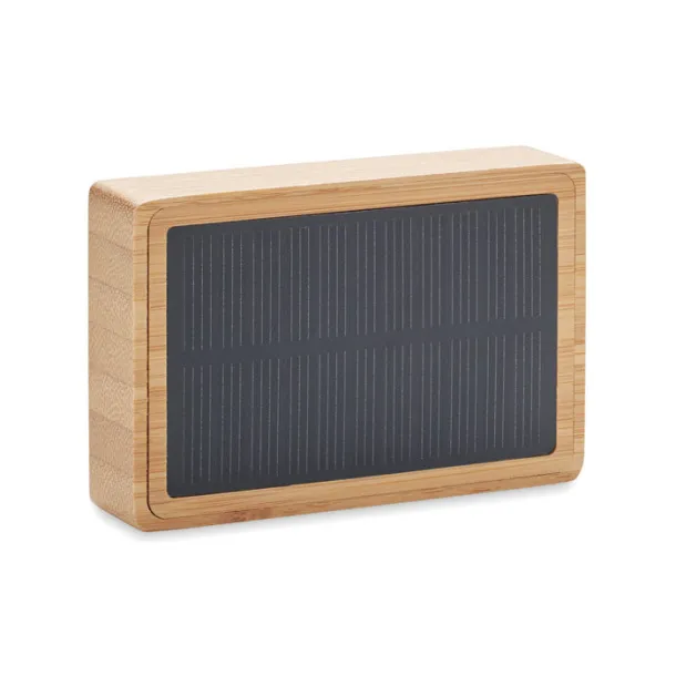 SOLAE Solar bamboo wireless speaker Wood