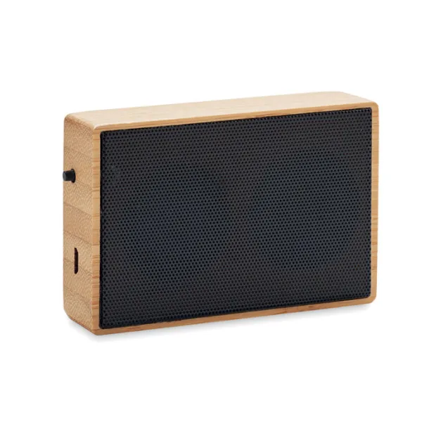 SOLAE Solar bamboo wireless speaker Wood