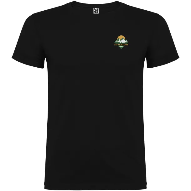 Beagle short sleeve kids t-shirt - Roly Solid black