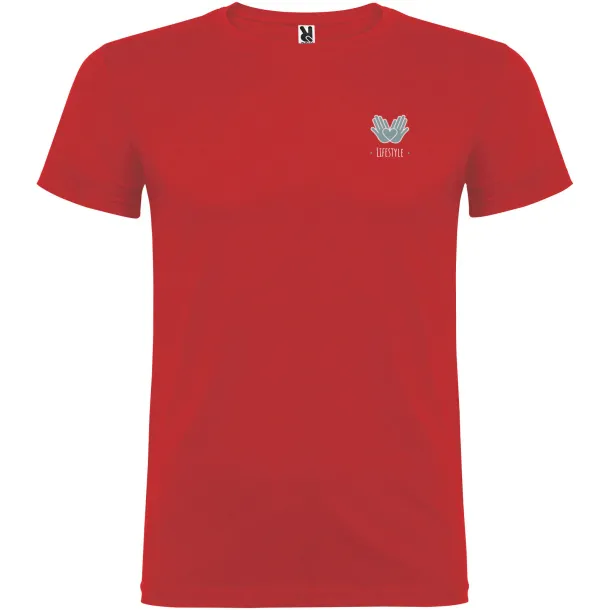 Beagle short sleeve kids t-shirt - Roly Red