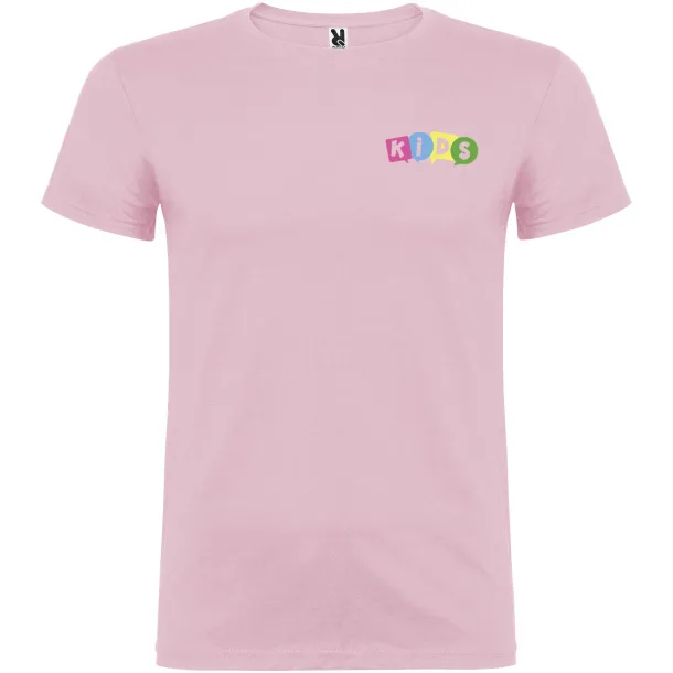 Beagle short sleeve kids t-shirt - Roly Light pink