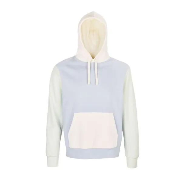  SOL'S COLLINS - UNISEX HOODED SWEATSHIRT - SOL'S Creamy Blue