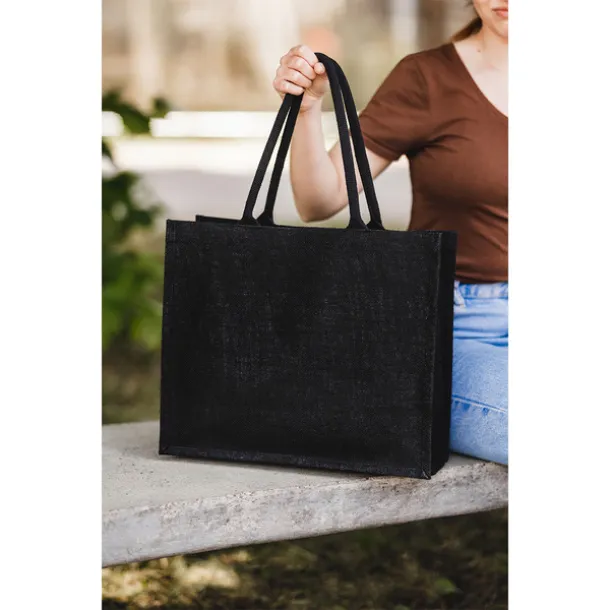 NATURAL SHOPPER shopping bag Black