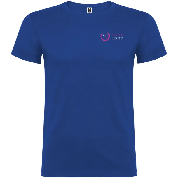 Beagle short sleeve kids t-shirt - Roly Royal blue