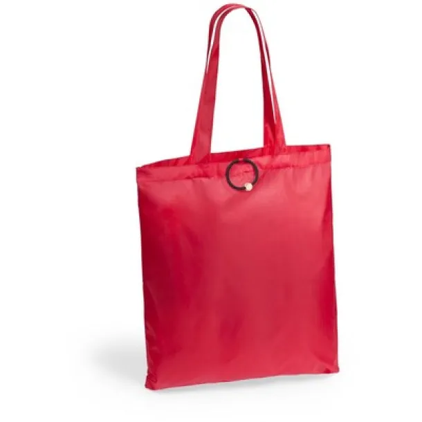  Foldable shopping bag red