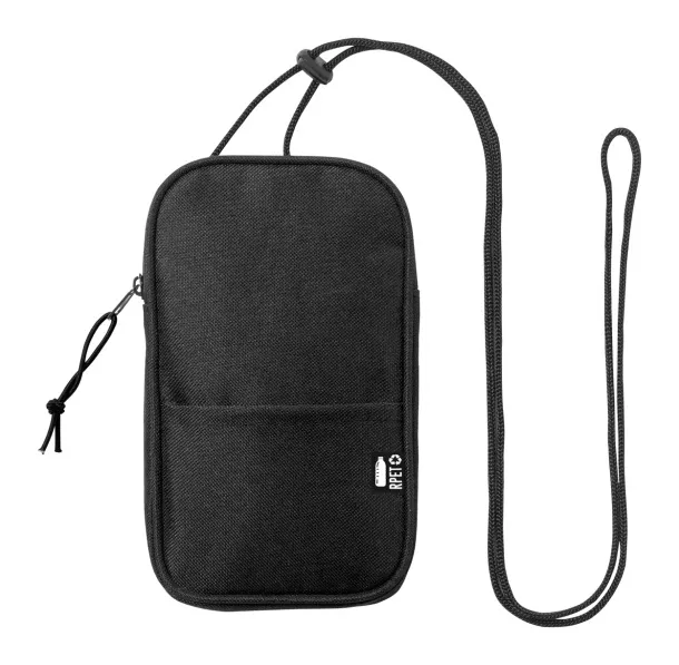 Landry RPET shoulder bag Black