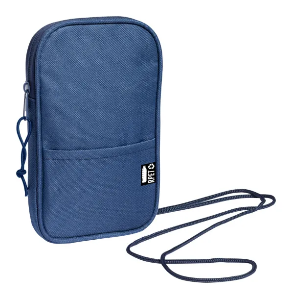 Landry RPET shoulder bag Dark blue