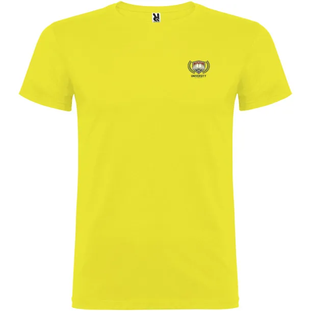 Beagle short sleeve kids t-shirt - Roly Yellow