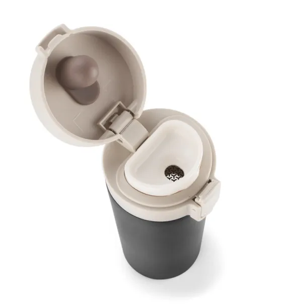 STAR termo putna šalica 350 ml - Bella+Canvas Crna