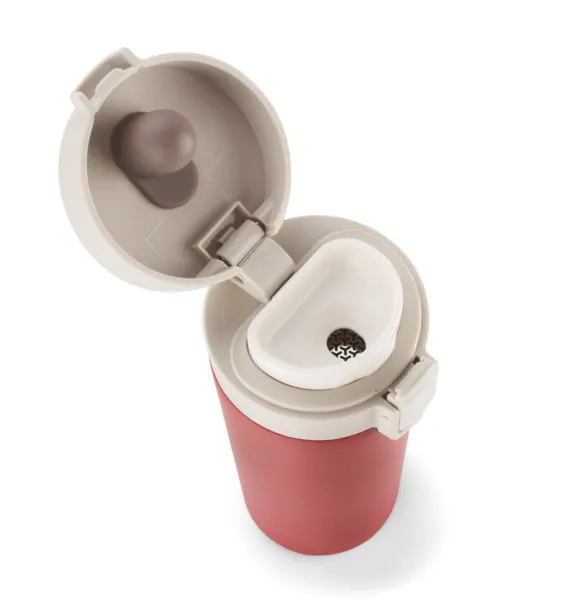 STAR termo putna šalica 350 ml - Bella+Canvas czerwony