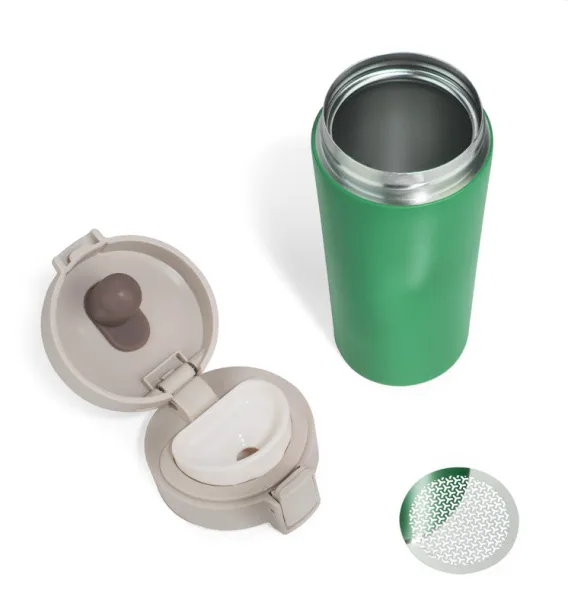STAR Travel mug 350 ml - Bella+Canvas zielony