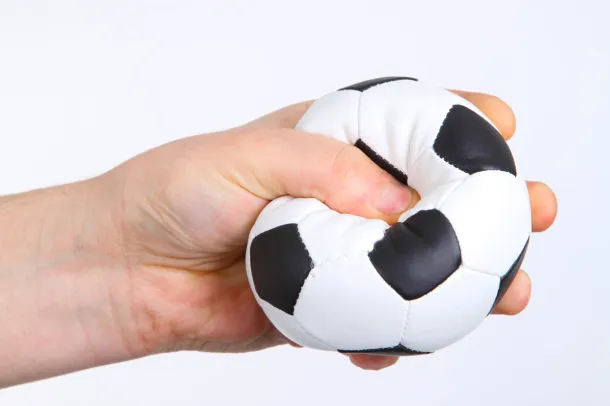 Kick antistress ball Black White