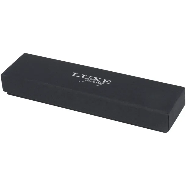 Loure kemijska olovka s tijelom drvena izgleda - Luxe Crna Dark brown