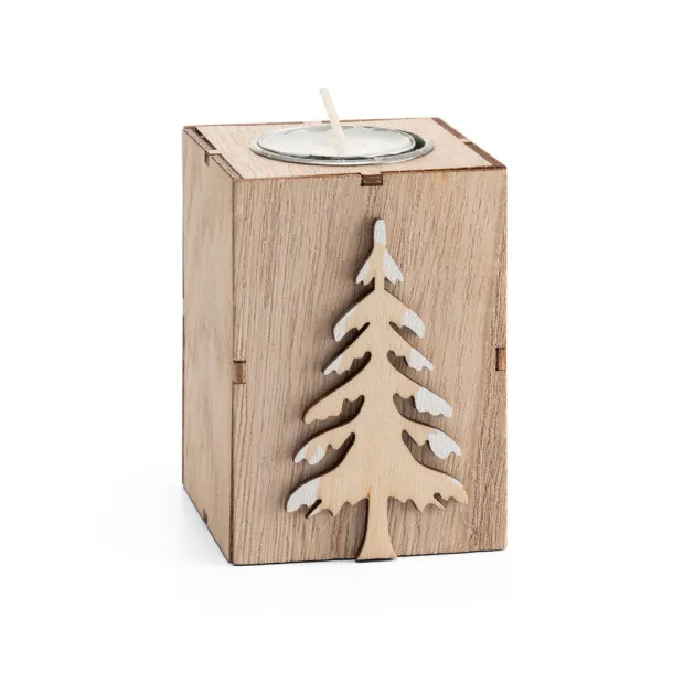 SCENT Candle holder Natural