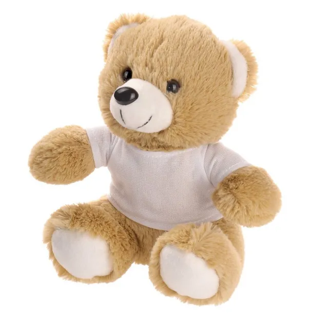 Roger Cream Plush teddy bear beige