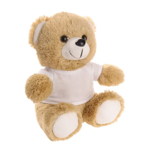 Roger Cream Plush teddy bear beige