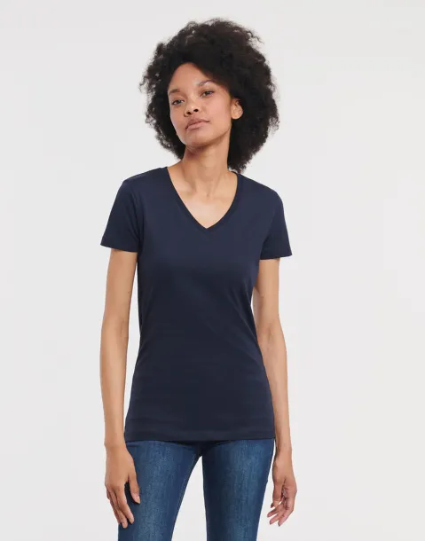  Ladies' Pure Organic V-Neck Tee - Russell Pure Organic